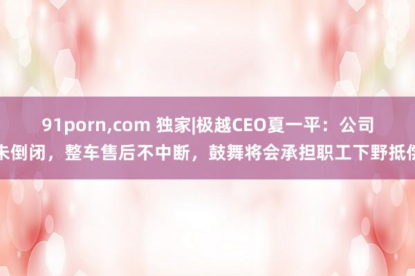 91porn，com 独家|极越CEO夏一平：公司未倒闭，整车售后不中断，鼓舞将会承担职工下野抵偿